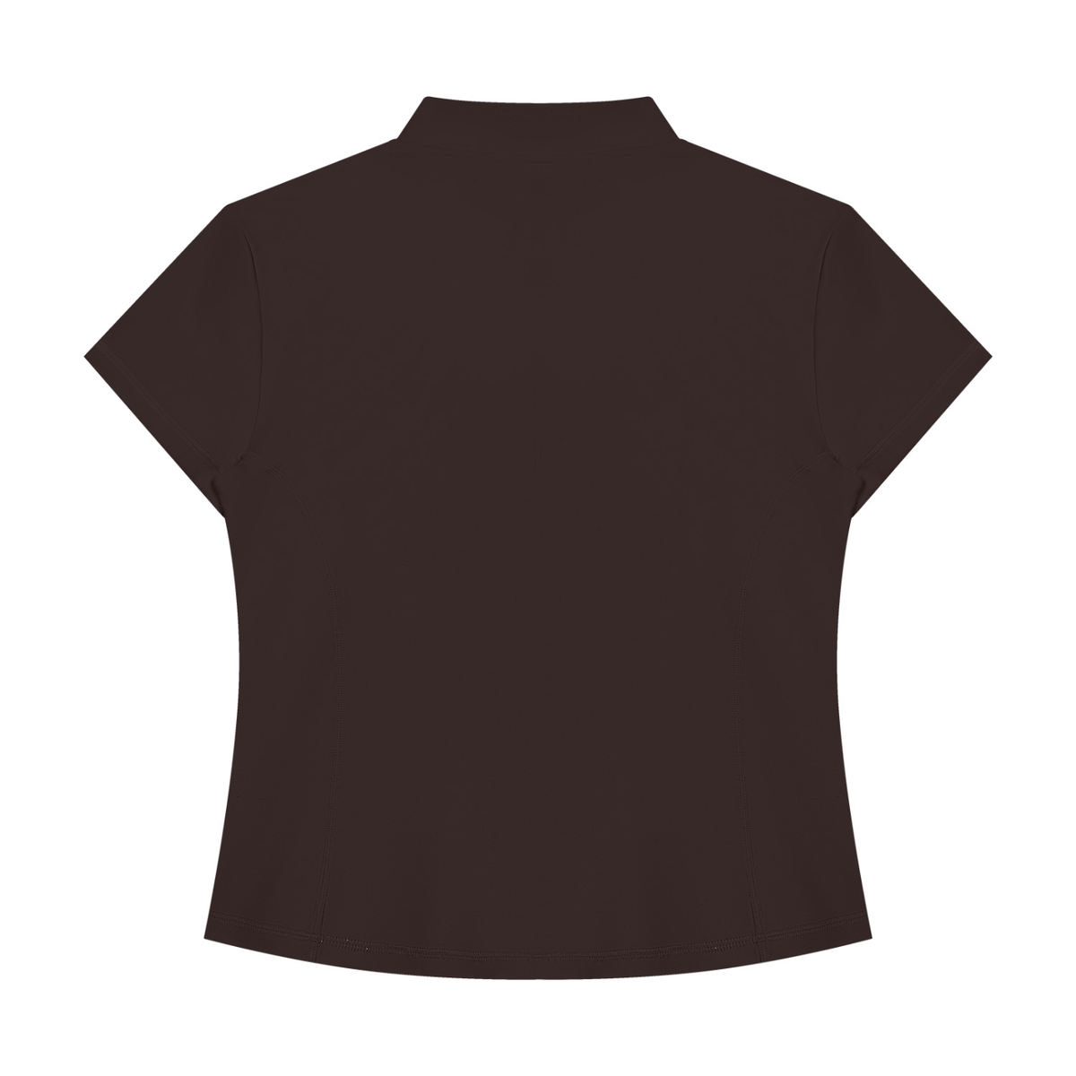 Tawny Espresso Quarter-Zip Top