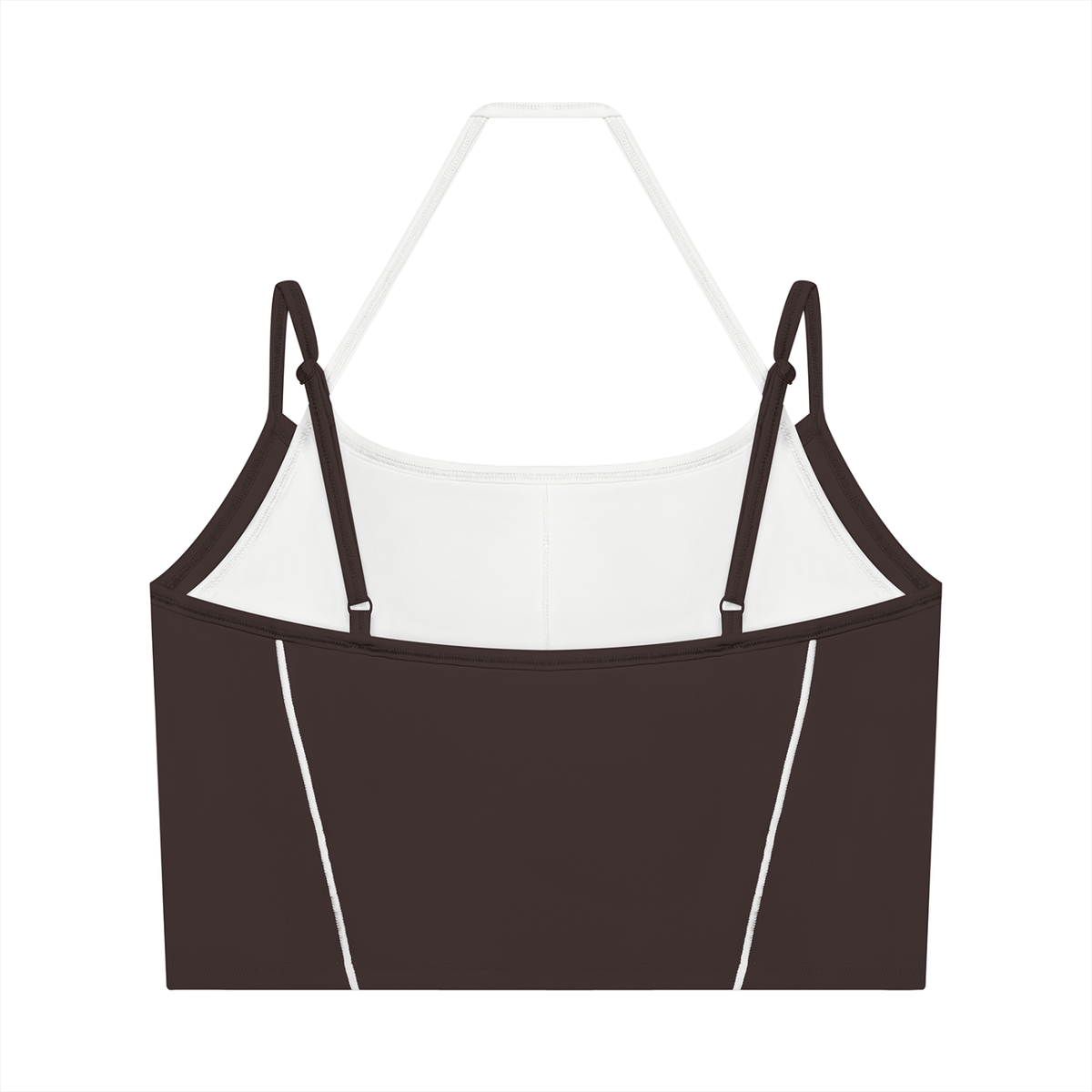Tawny Espresso Layered Yoga Top