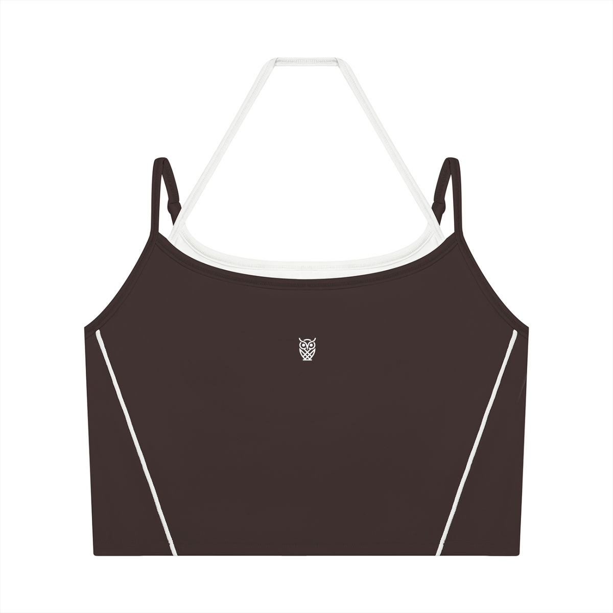 Tawny Espresso Layered Yoga Top