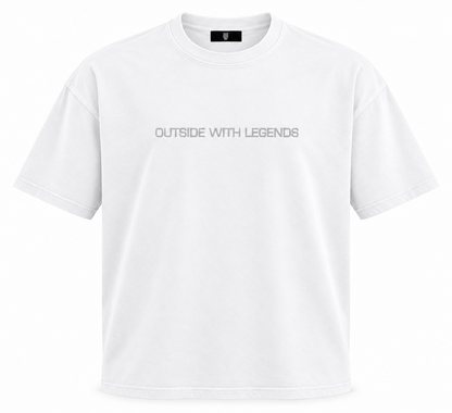 The Outside Signature Embroidered T- Shirt