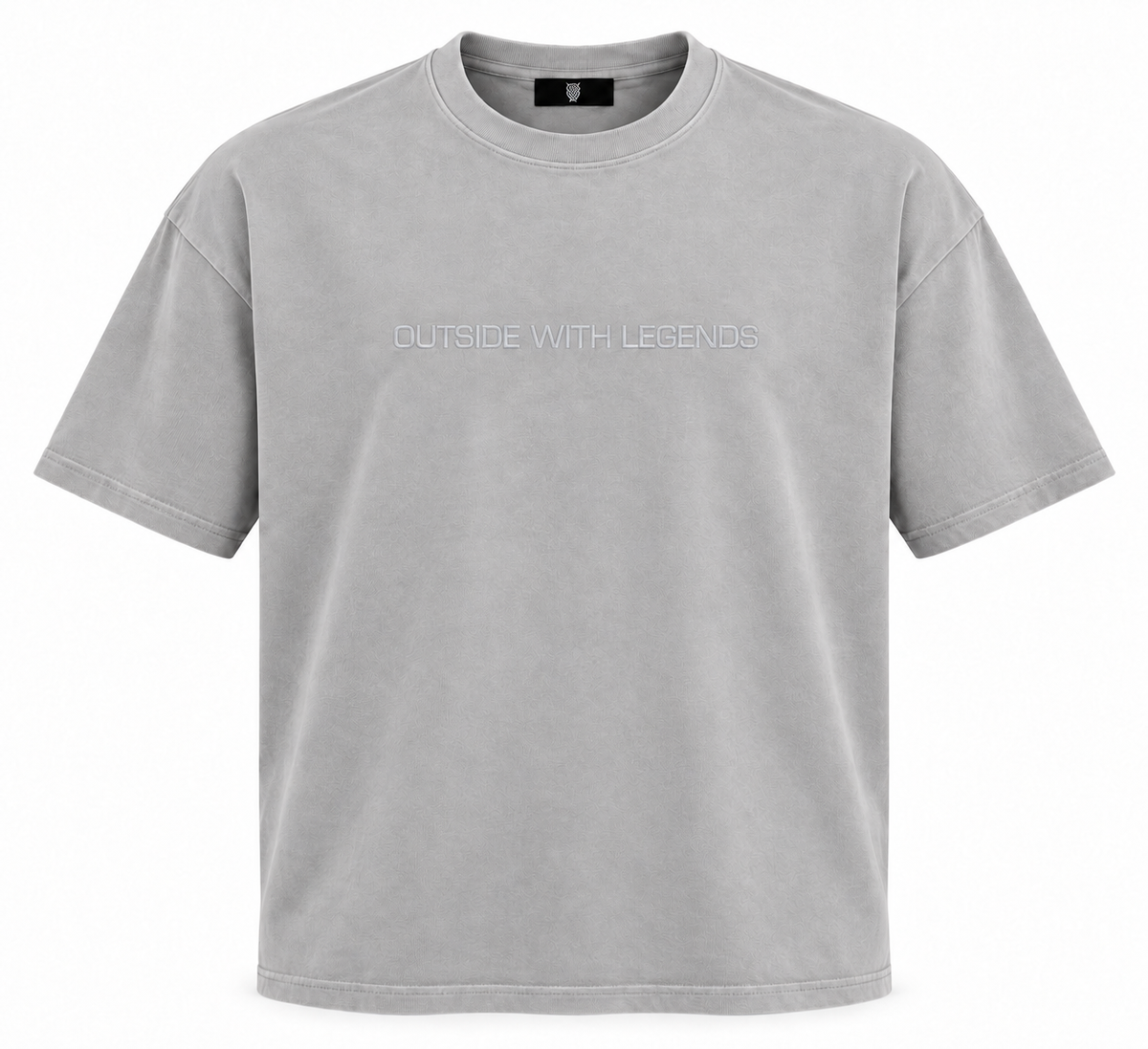 The Outside Signature Embroidered T- Shirt