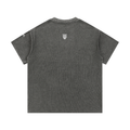OWL Mineral Wash Waffle Knit Tee